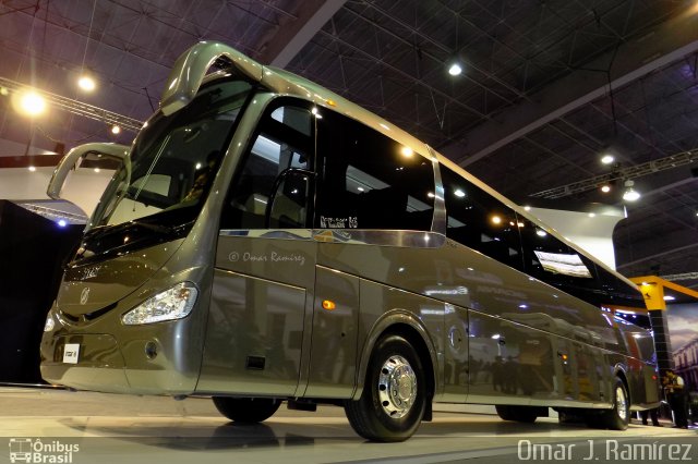 Irizar i6 Integral 4x2 Expo Foro 2016 na cidade de Álvaro Obregón, Ciudad de México, México, por Omar Ramírez Thor2102. ID da foto: 5225338.