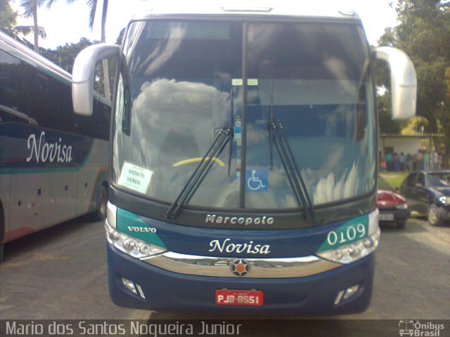 Novisa Transportes Rodoviários e Serviços 0109 na cidade de Camaçari, Bahia, Brasil, por Mario dos Santos Nogueira Junior. ID da foto: 5229519.