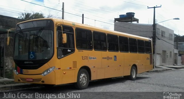 Itamaracá Transportes 1.570 na cidade de Paulista, Pernambuco, Brasil, por Júlio César Borges da Silva. ID da foto: 5228263.