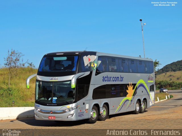 Actur Viagens 1056 na cidade de João Monlevade, Minas Gerais, Brasil, por Antonio Carlos Fernandes. ID da foto: 5227550.