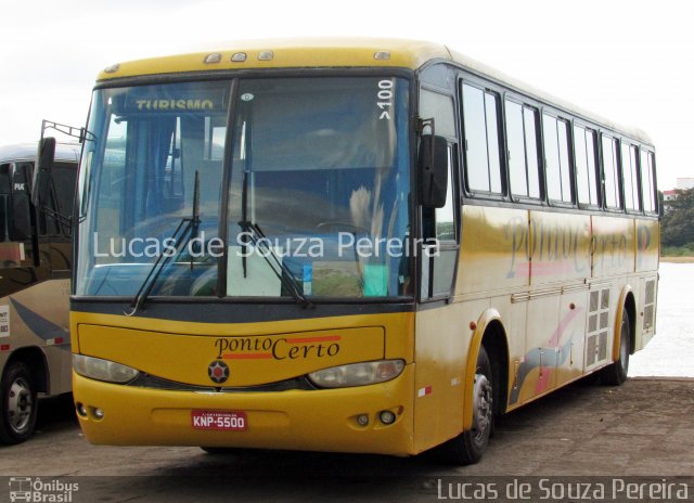 Ponto Certo Transportes e Turismo 5500 na cidade de Campos dos Goytacazes, Rio de Janeiro, Brasil, por Lucas de Souza Pereira. Número da foto: #5228038.