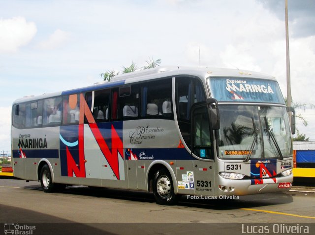 Expresso Maringá 5331 na cidade de Londrina, Paraná, Brasil, por Lucas Oliveira . ID da foto: 5227141.