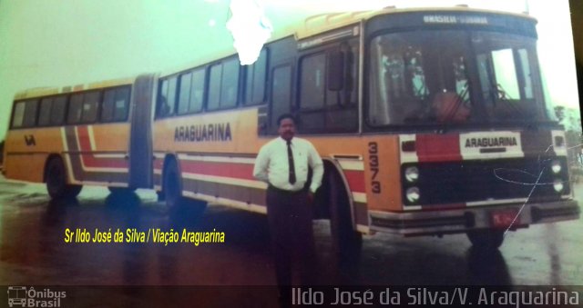 Viação Araguarina 3373 na cidade de Goiânia, Goiás, Brasil, por Carlos Júnior. ID da foto: 5229198.