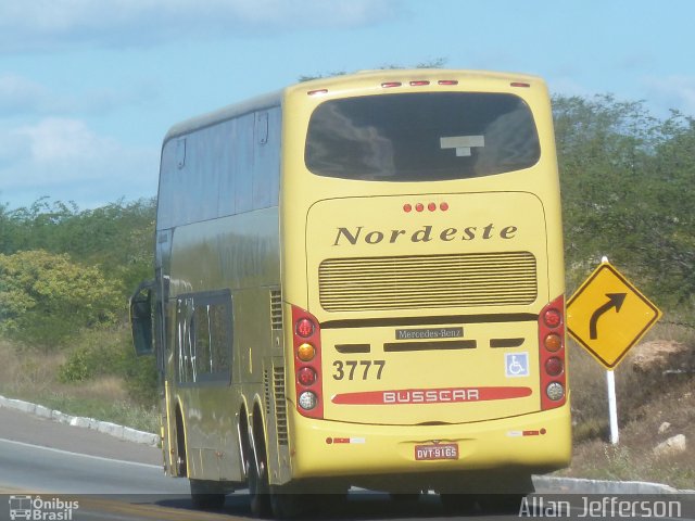 Viação Nordeste 3777 na cidade de Angicos, Rio Grande do Norte, Brasil, por Allan Jefferson. Número da foto: #5227801.