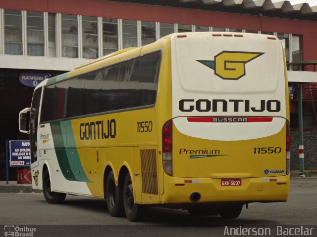 Empresa Gontijo de Transportes 11550 na cidade de Feira de Santana, Bahia, Brasil, por Anderson  Bacelar. Número da foto: #5228642.