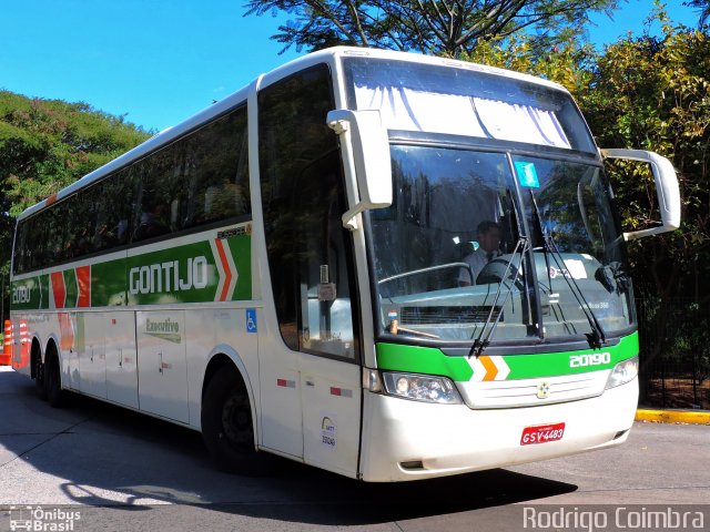 Empresa Gontijo de Transportes 20190 na cidade de São Paulo, São Paulo, Brasil, por Rodrigo Coimbra. Número da foto: #5232191.