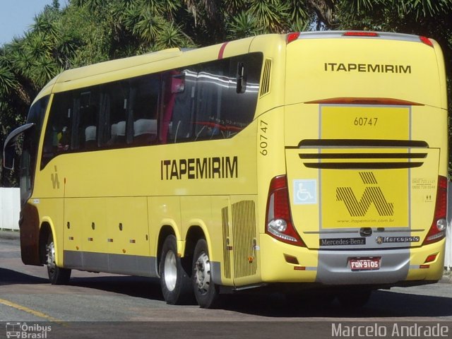 Viação Itapemirim 60747 na cidade de Curitiba, Paraná, Brasil, por Marcelo Andrade. ID da foto: 5230581.