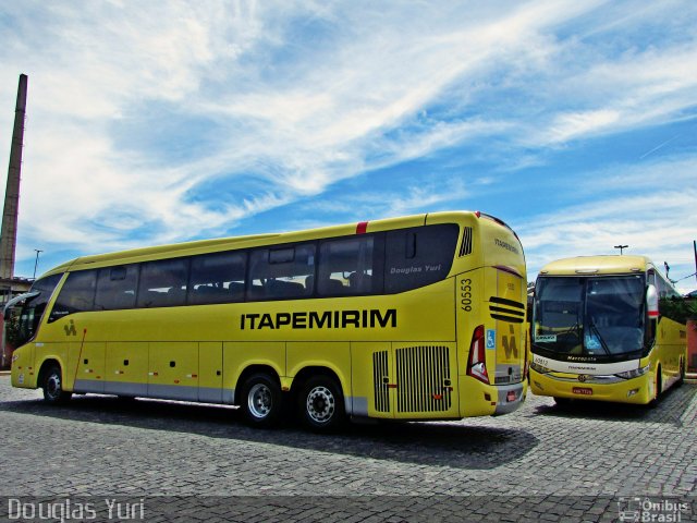 Viação Itapemirim 60553 na cidade de Belo Horizonte, Minas Gerais, Brasil, por Douglas Yuri. ID da foto: 5230668.