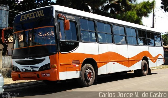 Ônibus Particulares JUC1395 na cidade de Soure, Pará, Brasil, por Carlos Jorge N.  de Castro. ID da foto: 5230732.