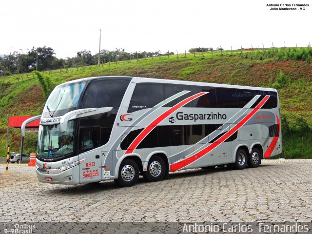 Gasparzinho Turismo 1130 na cidade de João Monlevade, Minas Gerais, Brasil, por Antonio Carlos Fernandes. Número da foto: #5231716.