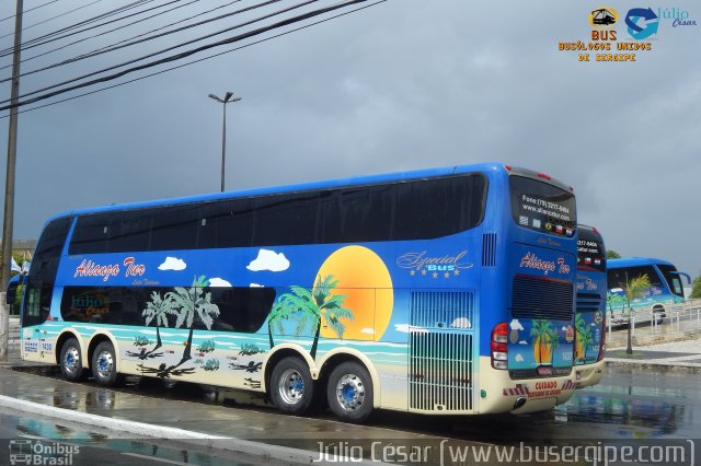 Aliança Tur Transporte de Passageiros e Turismo 1430 na cidade de Aracaju, Sergipe, Brasil, por Julio Cesar  Barbosa Martins. ID da foto: 5235514.