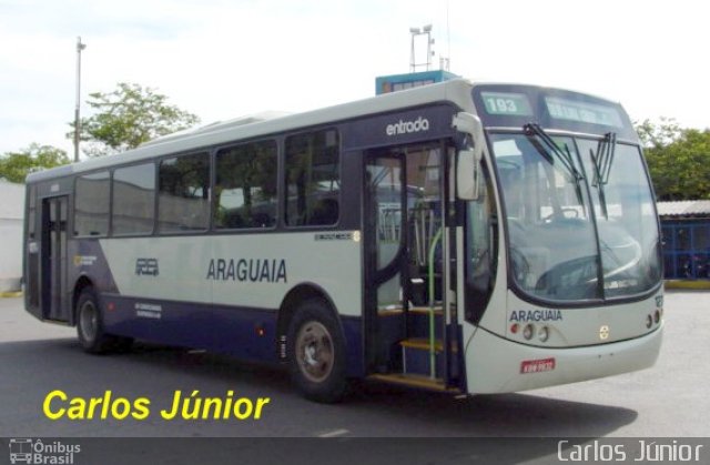 Rápido Araguaia 127-1 na cidade de Goiânia, Goiás, Brasil, por Carlos Júnior. ID da foto: 5234927.