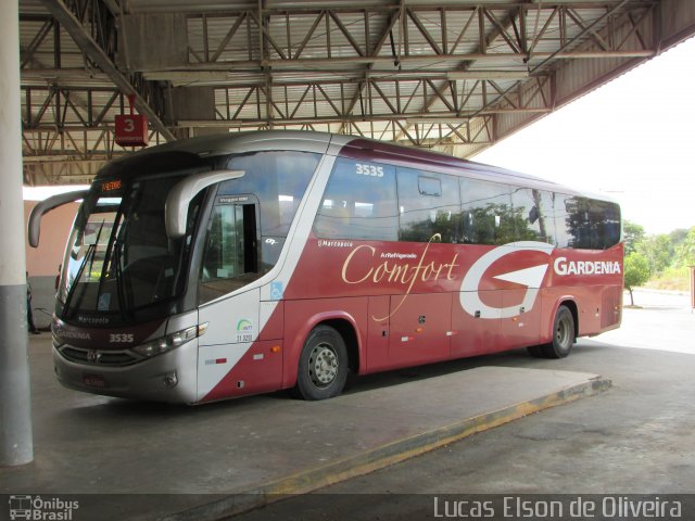 Expresso Gardenia 3535 na cidade de Alfenas, Minas Gerais, Brasil, por Lucas Elson de Oliveira. Número da foto: #5232789.