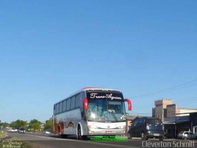 Trans Aguiar Fretamento e Turismo 32 na cidade de Pantano Grande, Rio Grande do Sul, Brasil, por Cleverton Schmitt. Número da foto: #5234058.