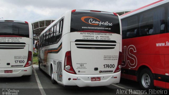 Viação Campestre 17400 na cidade de Aparecida, São Paulo, Brasil, por Alex Ramos Ribeiro. Número da foto: #5235271.