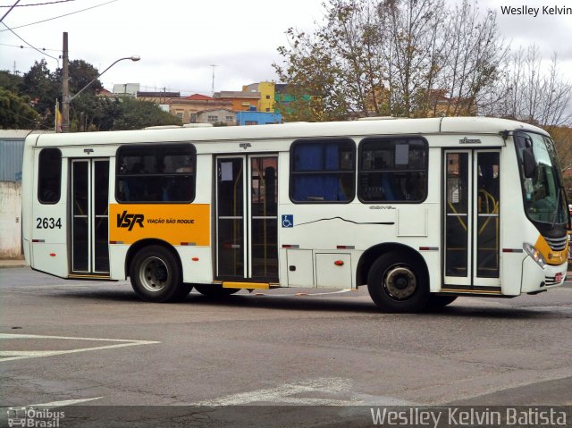 Viação São Roque 2634 na cidade de São Roque, São Paulo, Brasil, por Weslley Kelvin Batista. Número da foto: #5233643.