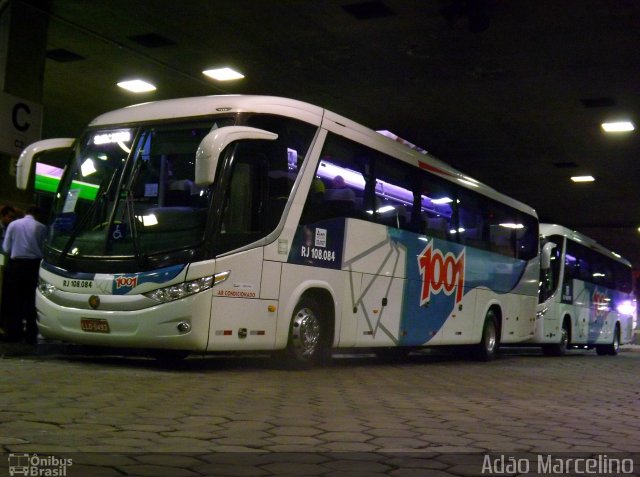 Auto Viação 1001 RJ 108.084 na cidade de Belo Horizonte, Minas Gerais, Brasil, por Adão Raimundo Marcelino. ID da foto: 5235122.