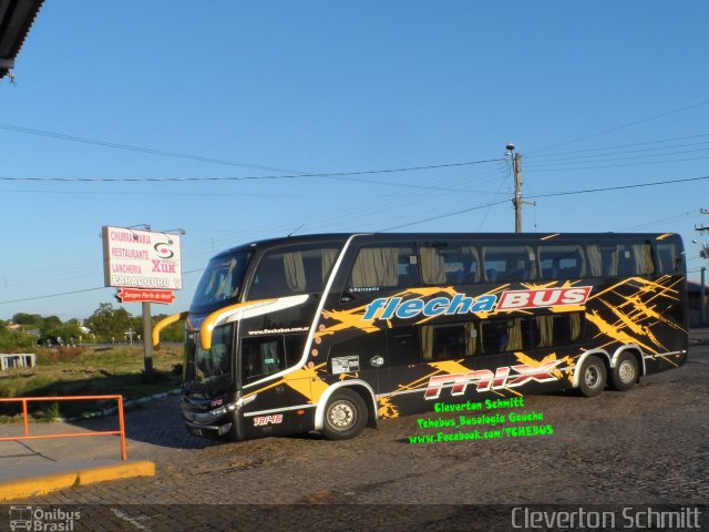 Flecha Bus 78146 na cidade de Pantano Grande, Rio Grande do Sul, Brasil, por Cleverton Schmitt. ID da foto: 5234077.