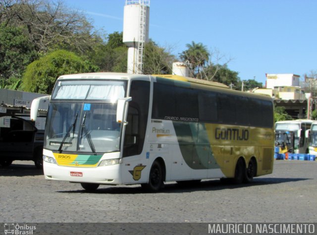 Empresa Gontijo de Transportes 11905 na cidade de Belo Horizonte, Minas Gerais, Brasil, por Maurício Nascimento. ID da foto: 5234032.