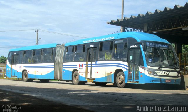 Metrobus 1112 na cidade de Goiânia, Goiás, Brasil, por André Luiz Canon. ID da foto: 5234604.