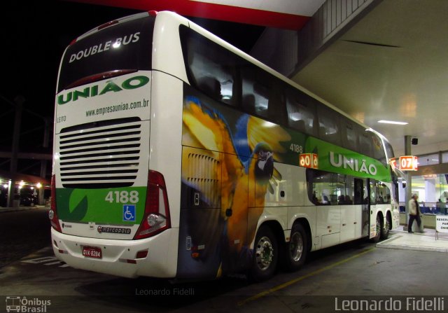 Empresa União de Transportes 4188 na cidade de Miracatu, São Paulo, Brasil, por Leonardo Fidelli. Número da foto: #5169316.