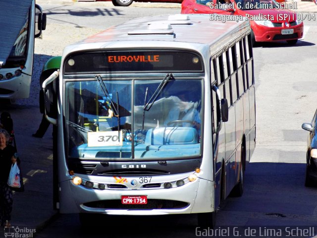Nossa Senhora de Fátima Auto Ônibus 367 na cidade de Bragança Paulista, São Paulo, Brasil, por Gabriel Giacomin de Lima. Número da foto: #5169866.