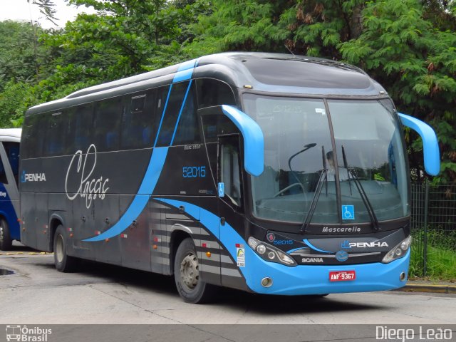 Empresa de Ônibus Nossa Senhora da Penha 52015 na cidade de São Paulo, São Paulo, Brasil, por Diego Leão. Número da foto: #5170006.