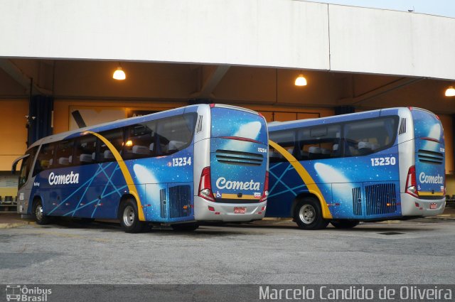 Viação Cometa 13234 na cidade de Sorocaba, São Paulo, Brasil, por Marcelo Candido de Oliveira. ID da foto: 5169920.