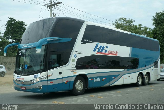 HG Service Tur 1100 na cidade de Itaboraí, Rio de Janeiro, Brasil, por Marcelo Candido de Oliveira. Número da foto: #5169604.