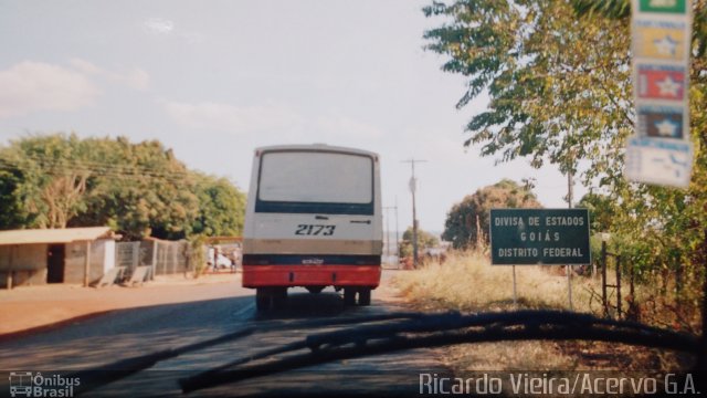 VIAN - Viação Anapolina 2173 na cidade de Cidade Ocidental, Goiás, Brasil, por Ricardo Vieira. Número da foto: #5236294.