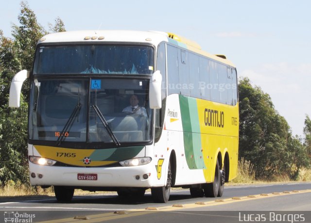 Empresa Gontijo de Transportes 17165 na cidade de Perdizes, Minas Gerais, Brasil, por Lucas Borges . ID da foto: 5237475.