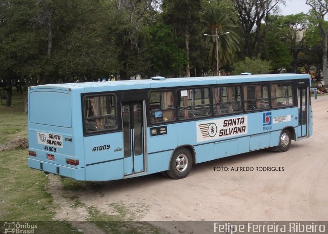 Empresa de Transportes Santa Silvana 41009 na cidade de Pelotas, Rio Grande do Sul, Brasil, por Felipe Ferreira Ribeiro. ID da foto: 5235668.