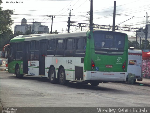 Viação Santa Brígida 1 1842 na cidade de São Paulo, São Paulo, Brasil, por Weslley Kelvin Batista. Número da foto: #5236537.