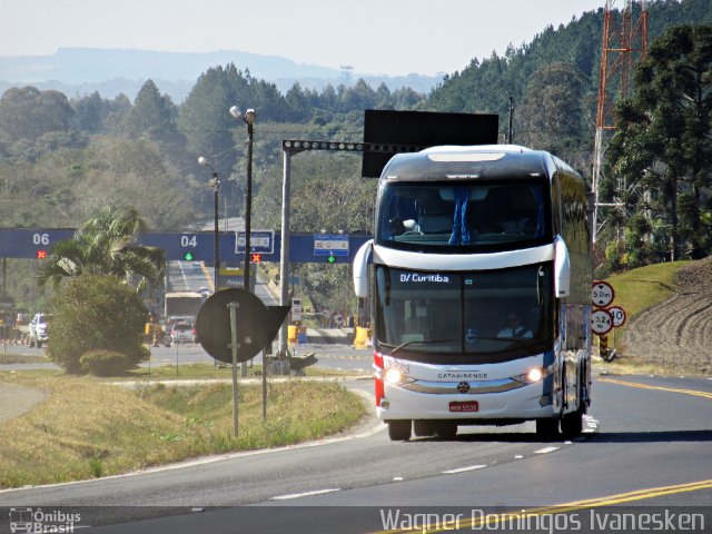 Auto Viação Catarinense 3373 na cidade de Guarapuava, Paraná, Brasil, por Wagner Domingos Ivanesken. Número da foto: #5236103.
