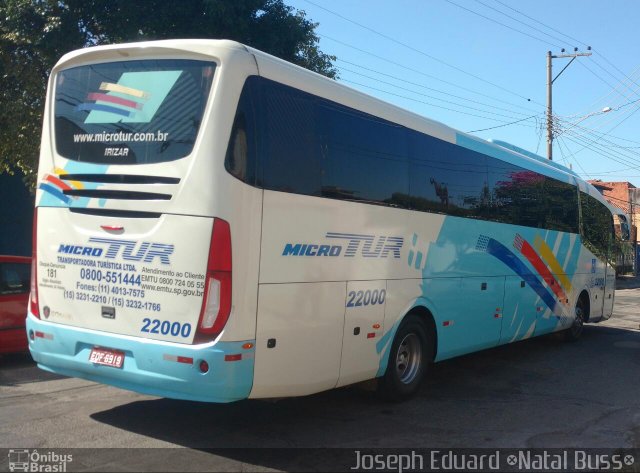 Microtur Transportadora Turística 22000 na cidade de Itu, São Paulo, Brasil, por Karlheinz de Souza e Araújo. Número da foto: #5236646.