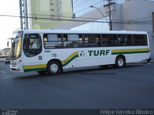 TURF - Transportes Urbanos Rurais Fragata 78 na cidade de Pelotas, Rio Grande do Sul, Brasil, por Felipe Ferreira Ribeiro. ID da foto: 5235658.