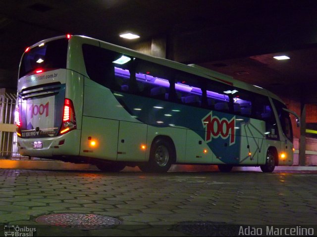 Auto Viação 1001 RJ 108.990 na cidade de Belo Horizonte, Minas Gerais, Brasil, por Adão Raimundo Marcelino. ID da foto: 5238020.