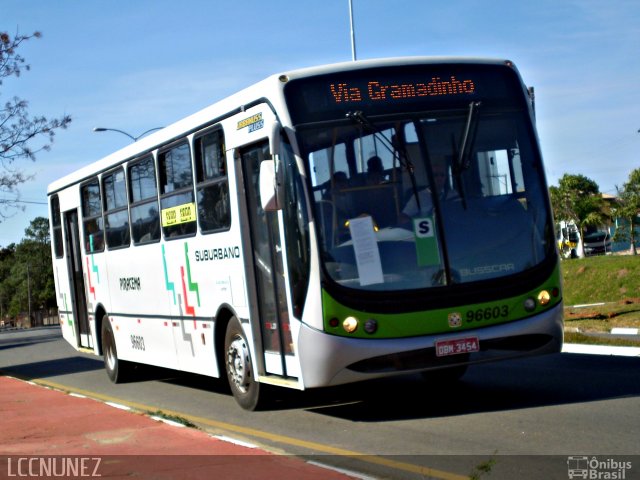 Viação Piracema de Transportes 96603 na cidade de São Miguel Arcanjo, São Paulo, Brasil, por Luis Nunez. ID da foto: 5236987.