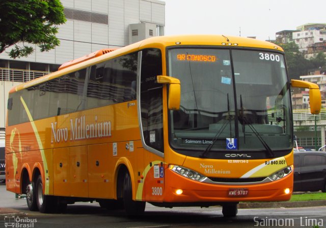 Novo Millenium Turismo 3800 na cidade de Vitória, Espírito Santo, Brasil, por Saimom  Lima. ID da foto: 5236442.