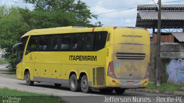 Viação Itapemirim 60641 na cidade de Recife, Pernambuco, Brasil, por Jefferson Nunes. Número da foto: #5237384.