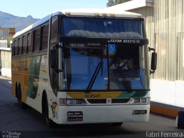 Empresa Gontijo de Transportes 11350 na cidade de Belo Horizonte, Minas Gerais, Brasil, por Fabri Ferreira. ID da foto: 5236647.