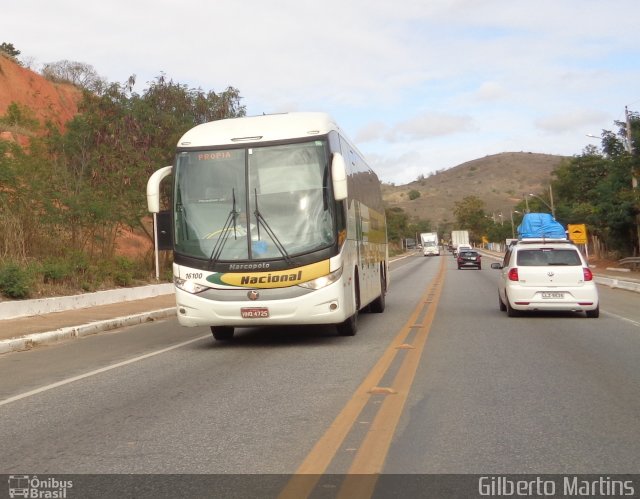 Viação Nacional 16100 na cidade de Frei Inocêncio, Minas Gerais, Brasil, por Gilberto Martins. Número da foto: #5240258.