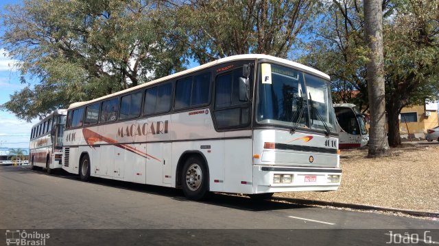 Auto Ônibus Macacari 4010 na cidade de Jaú, São Paulo, Brasil, por João Guilherme Lopes. ID da foto: 5239390.