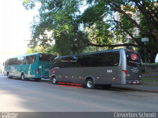 KTur Turismo 868 na cidade de Santa Maria, Rio Grande do Sul, Brasil, por Cleverton Schmitt. ID da foto: 5240456.