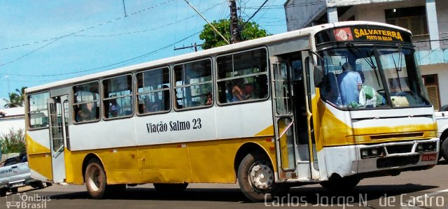 Viação Salmo 23 2984 na cidade de Salvaterra, Pará, Brasil, por Carlos Jorge N.  de Castro. Número da foto: #5240445.