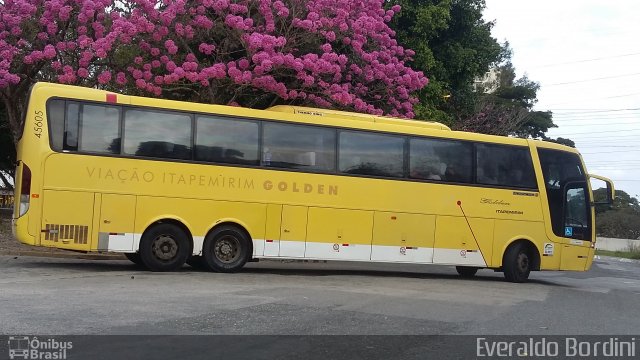 Viação Itapemirim 45605 na cidade de São José dos Campos, São Paulo, Brasil, por Everaldo Bordini. ID da foto: 5171436.