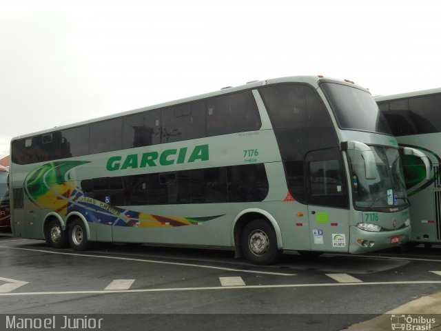 Viação Garcia 7176 na cidade de Aparecida, São Paulo, Brasil, por Manoel Junior. Número da foto: #5172502.