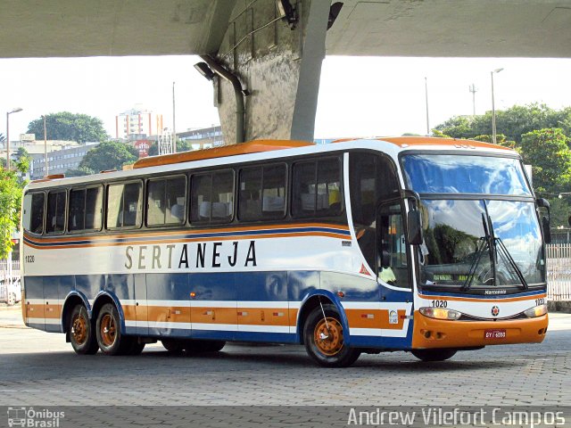 Viação Sertaneja 1020 na cidade de Belo Horizonte, Minas Gerais, Brasil, por Andrew Campos. Número da foto: #5172153.