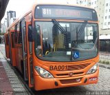 Transporte Coletivo Glória BA001 na cidade de Curitiba, Paraná, Brasil, por Ricardo Grott. Número da foto: #5171680.
