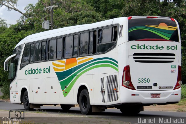 Viação Cidade Sol 5350 na cidade de Ilhéus, Bahia, Brasil, por Daniel  Machado. Número da foto: #5175606.